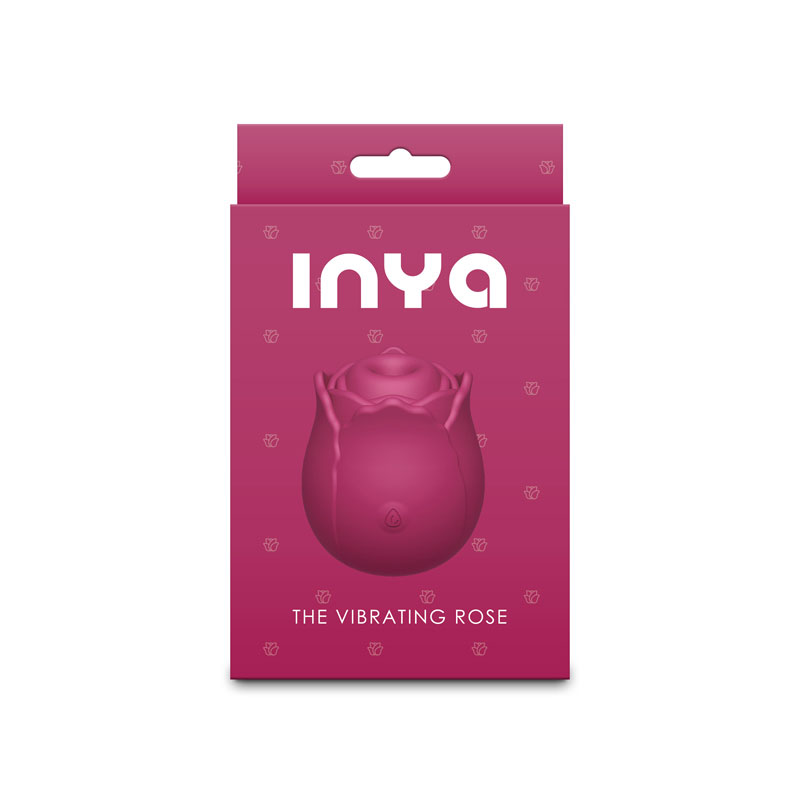 inya the vibrating rose red 
