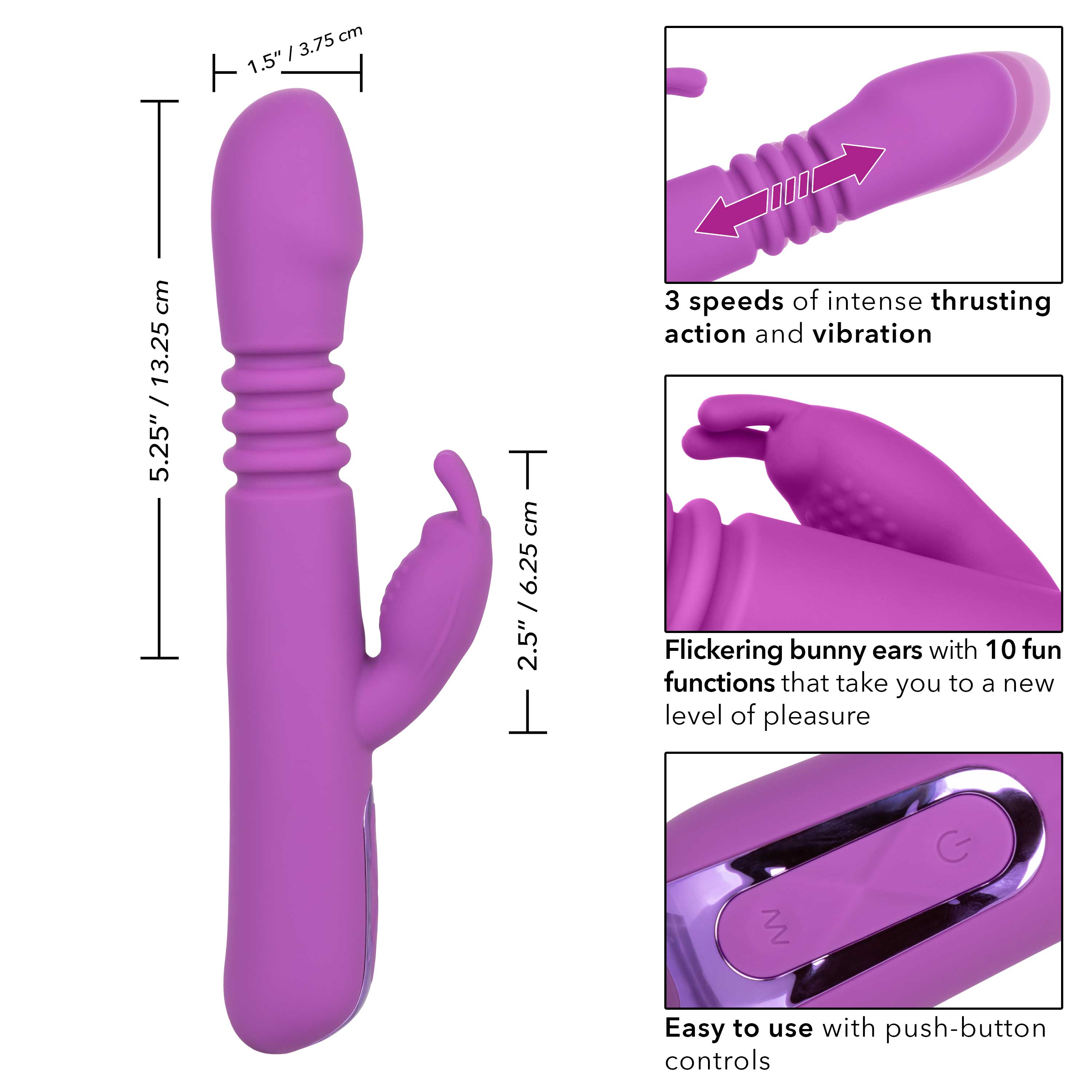 jack rabbit elite thrusting rabbit purple 