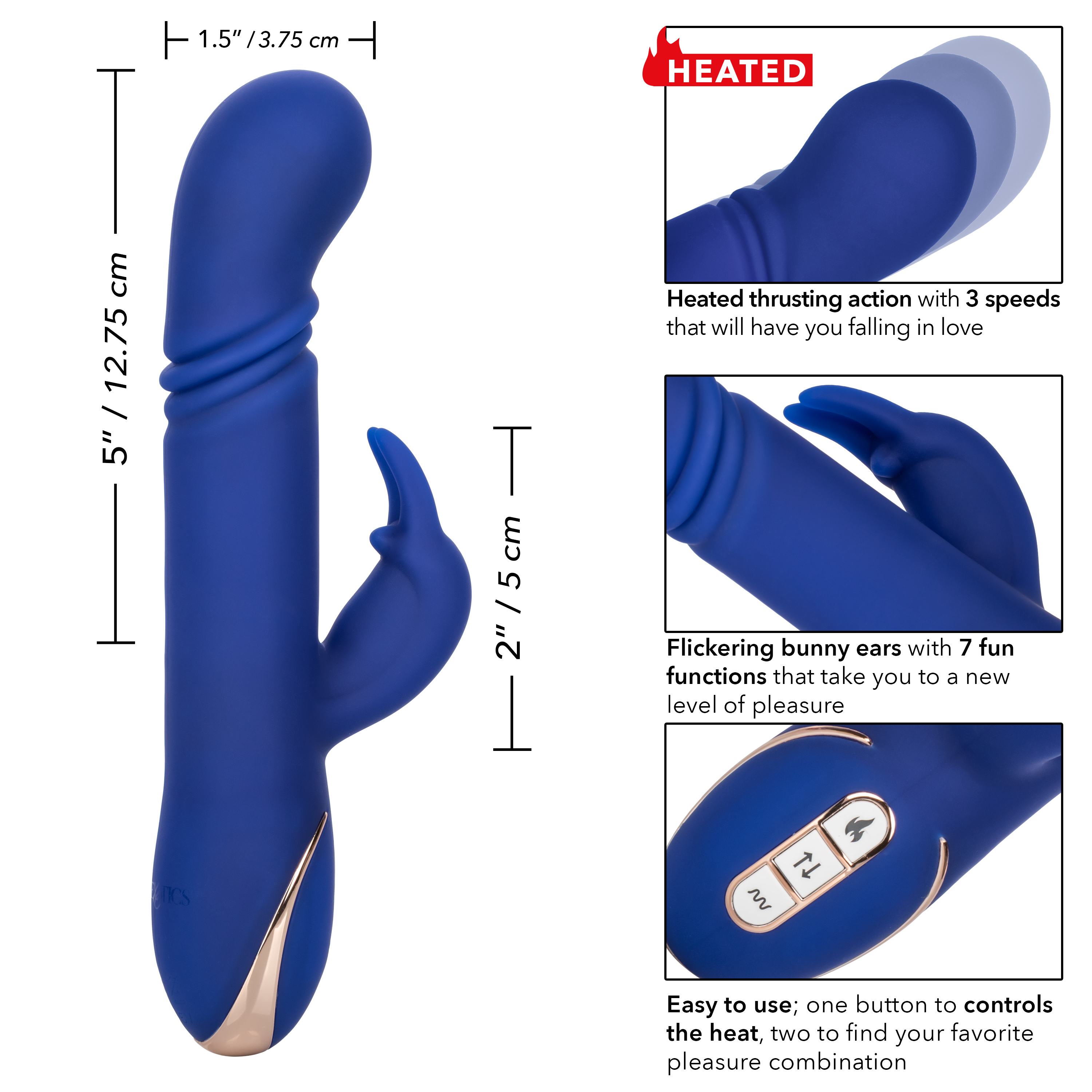 jack rabbit signature heated silicone thrusting g rabbit 