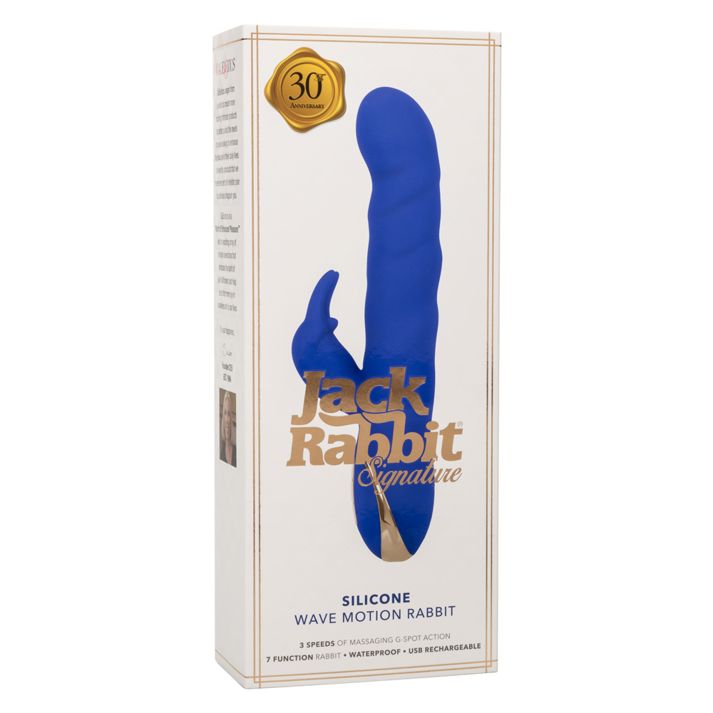 jack rabbit signature silicone wave motion rabbit  blue 