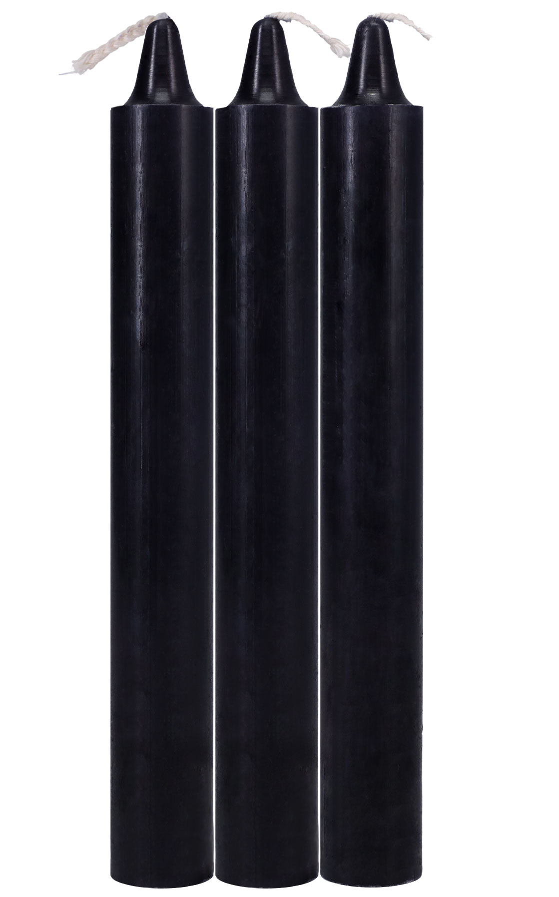 japanese drip candles  pack black 