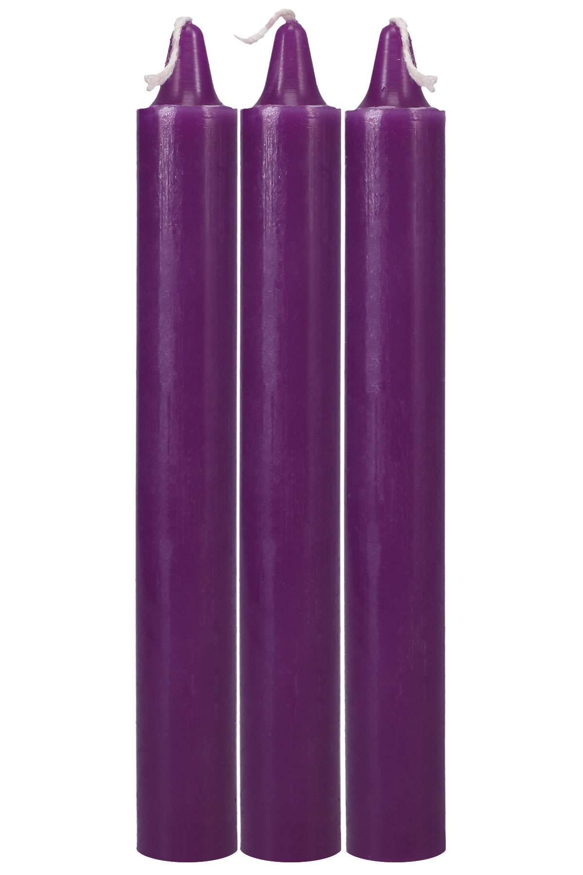 japanese drip candles  pack purple 