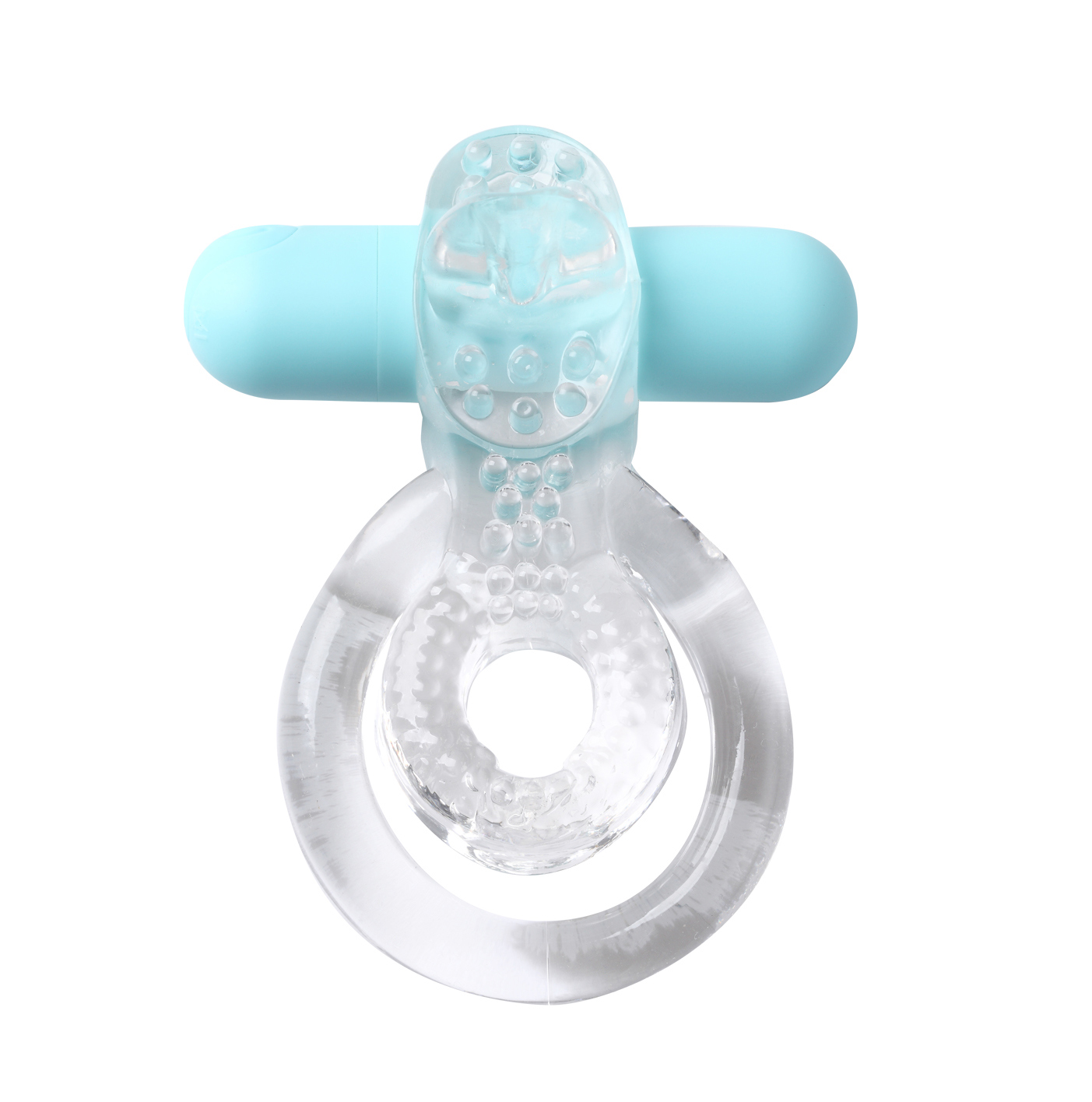 jayden vibrating erection enhancer ring clear 