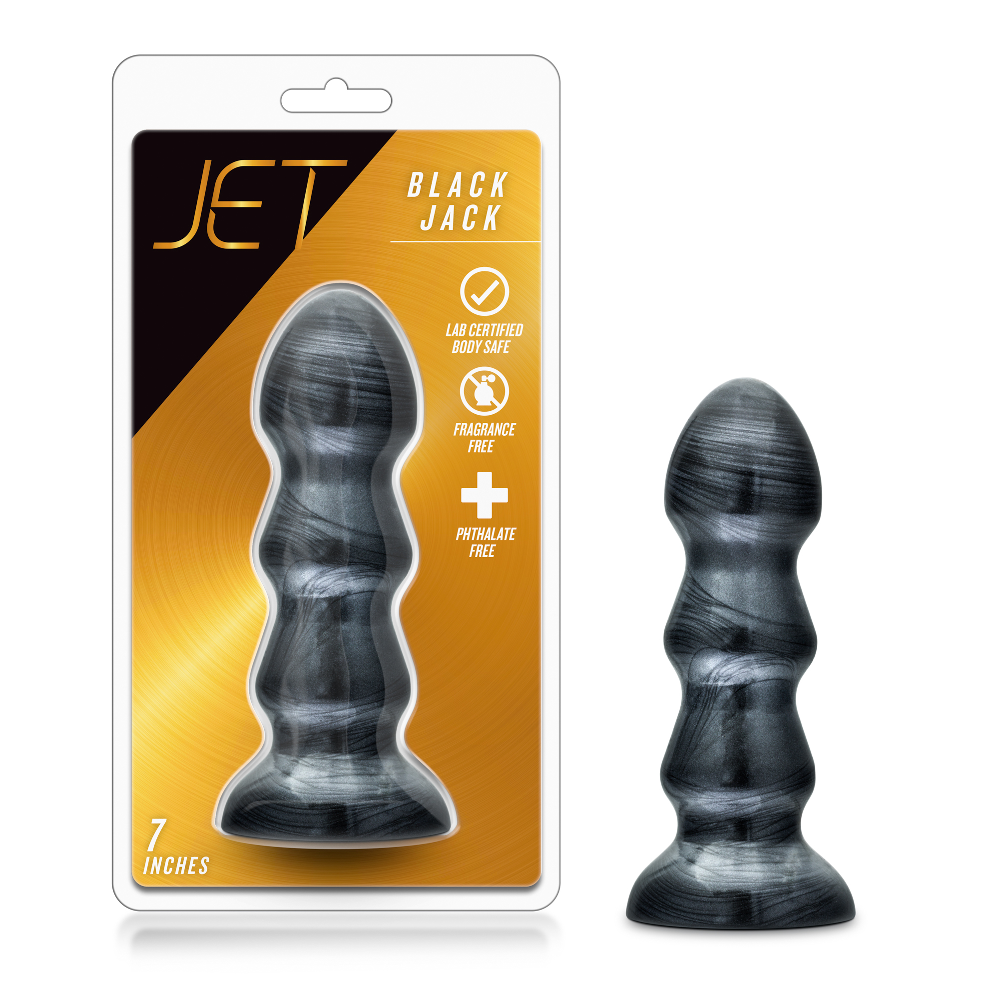 jet black jack carbon metallic black 