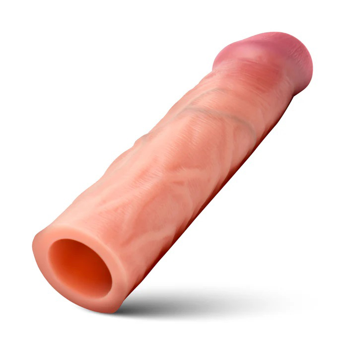 jock  silicone penis extension sleeve light 