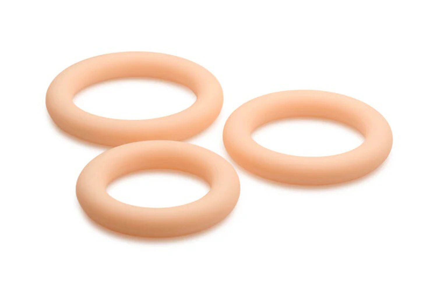 jock silicone cock ring set in light 