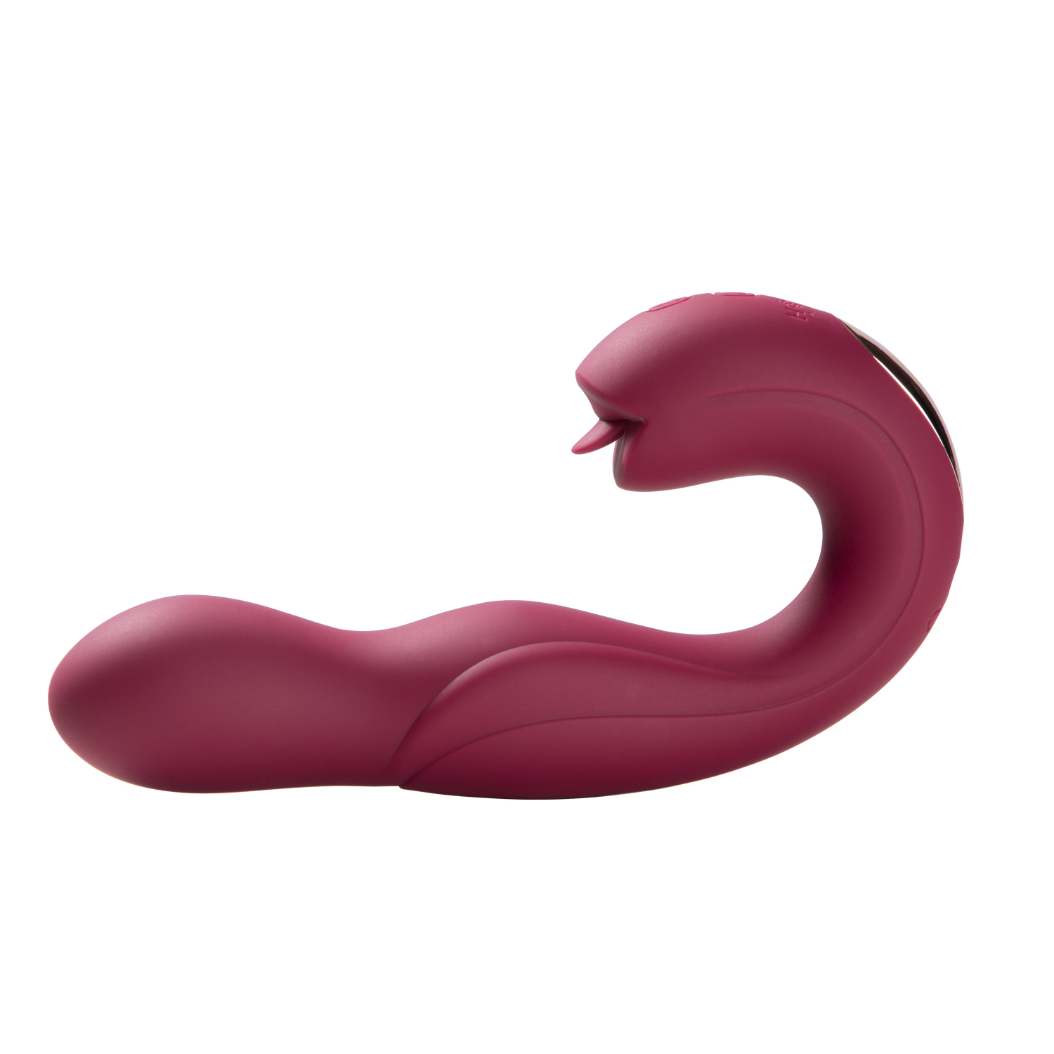 joi pro remote control g spot and clit  stimulator maroon 