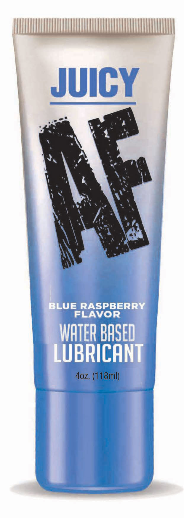 juicy af blueberry water based lubricant  oz 