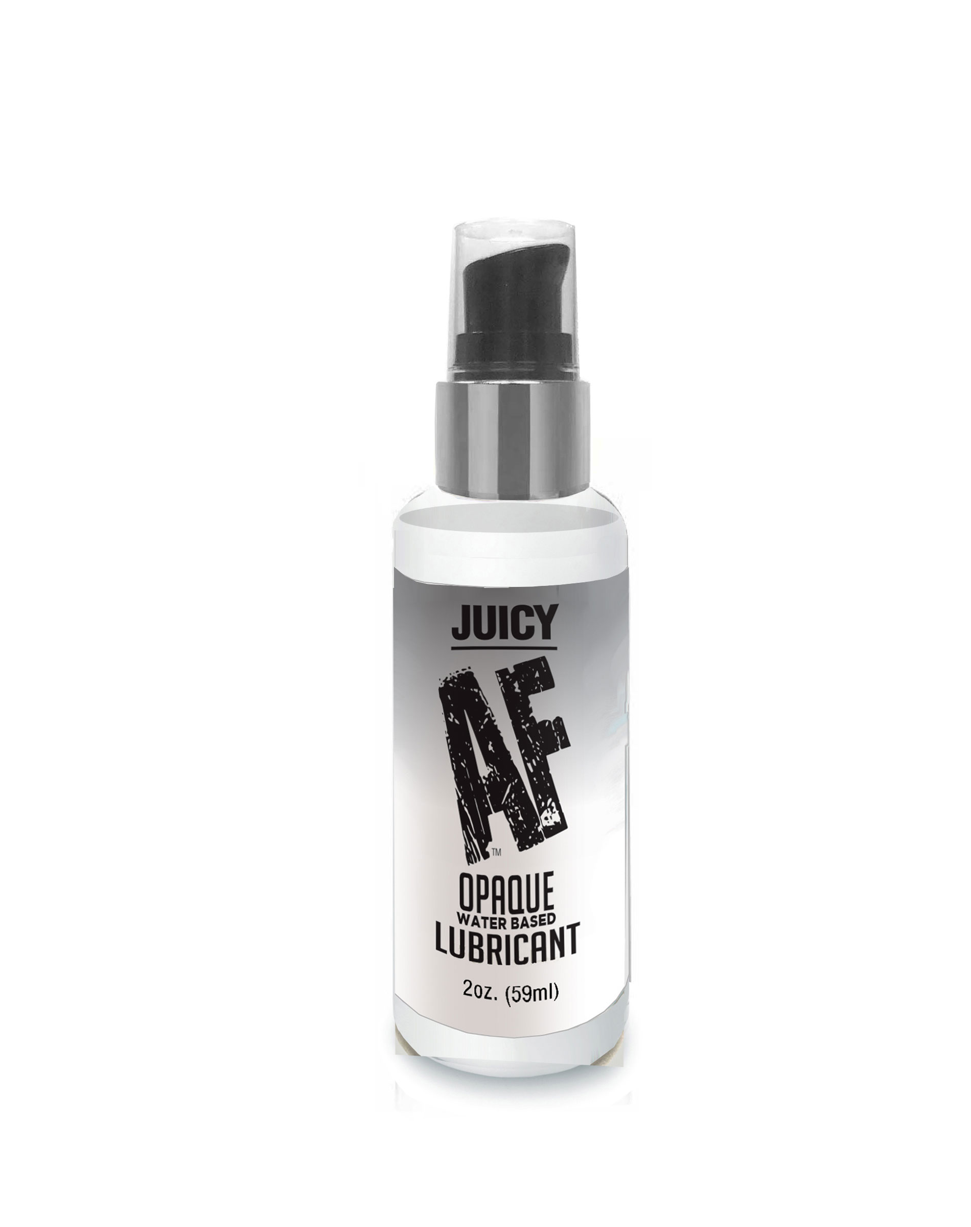 juicy af water based creamy white opaque lubricant  oz 