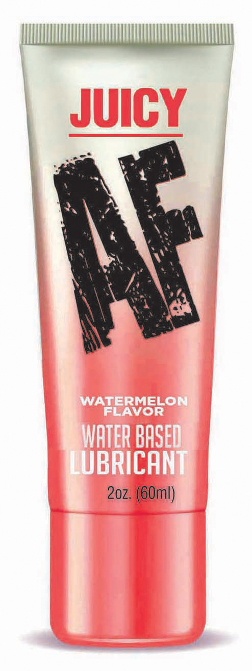 juicy af watermelon water based flavored  lubricant  oz 