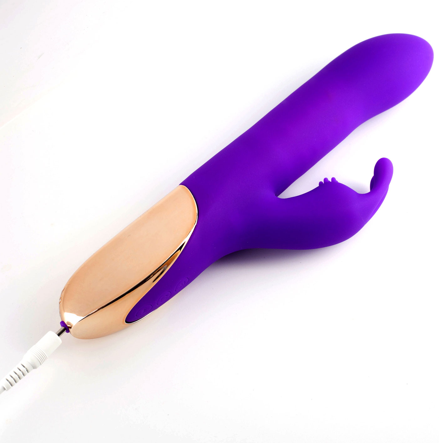 karlin usb rechargeable  function rabbit vibrator purple 