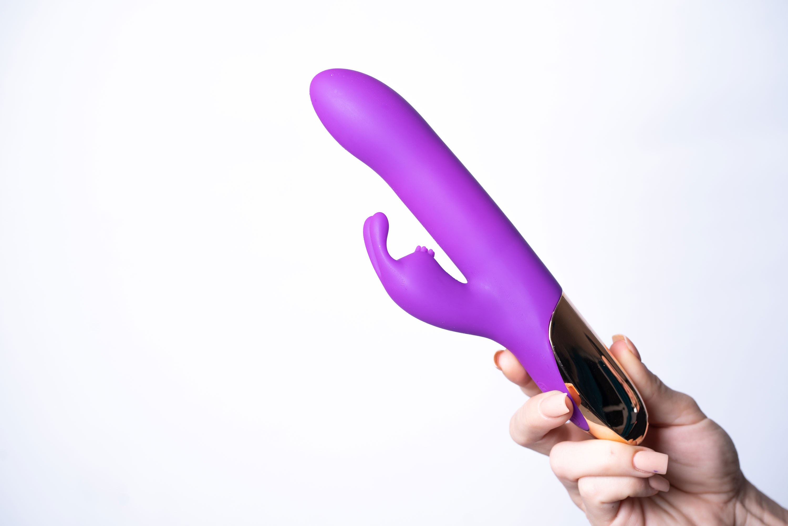 karlin usb rechargeable  function rabbit vibrator purple 