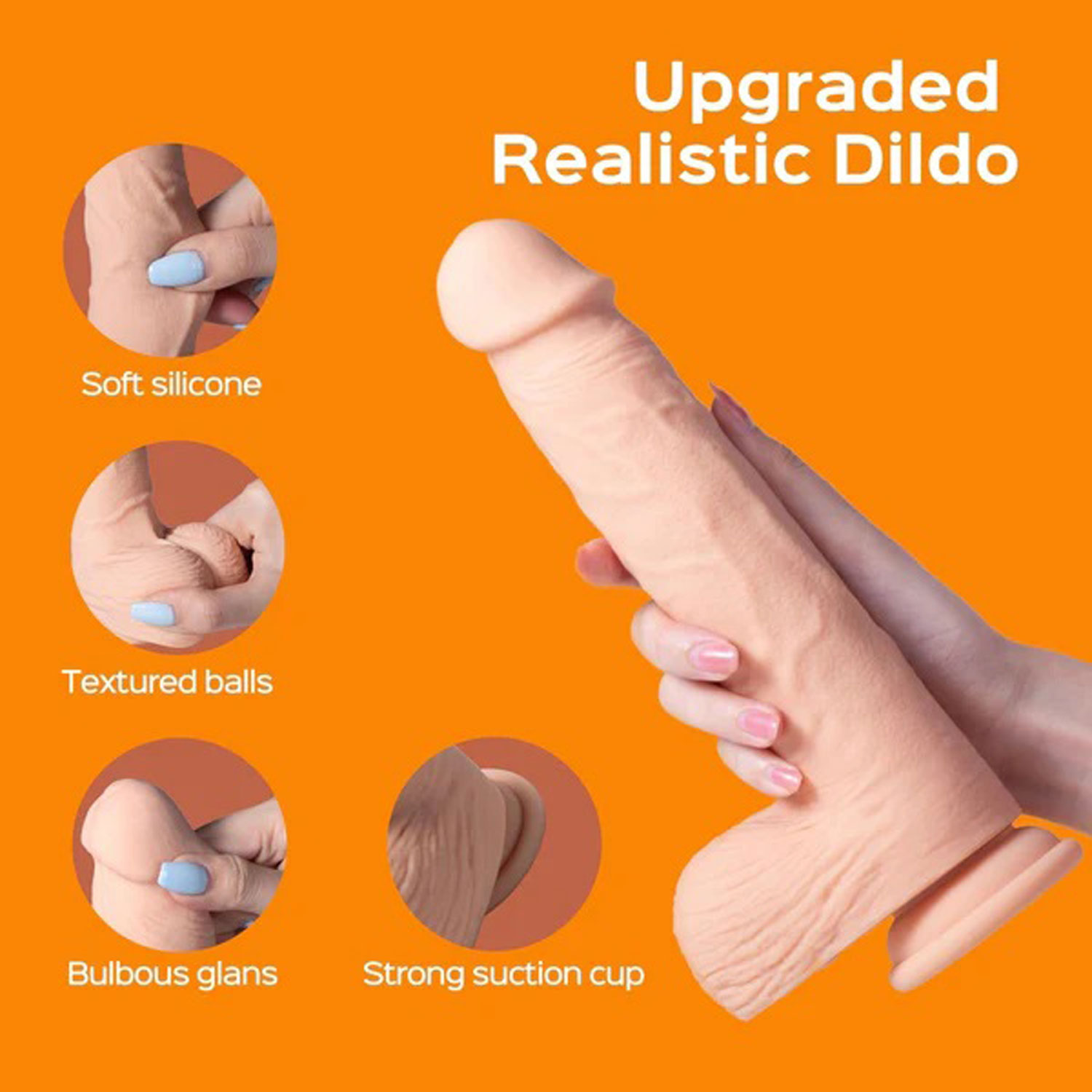 kenzo app controlled  big realistic thrusting dildo 