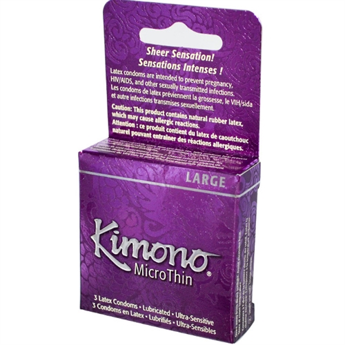 kimono microthin large  pack 