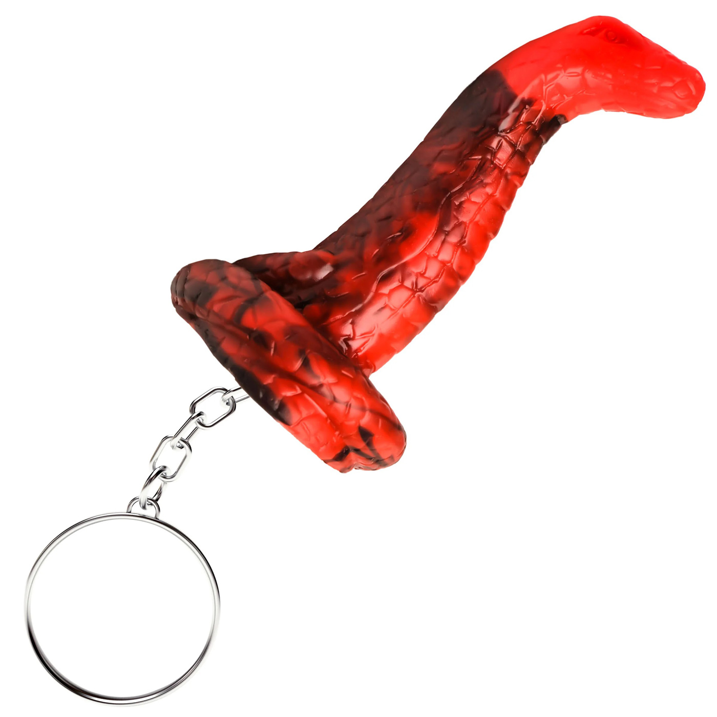 king cobra keychain red 