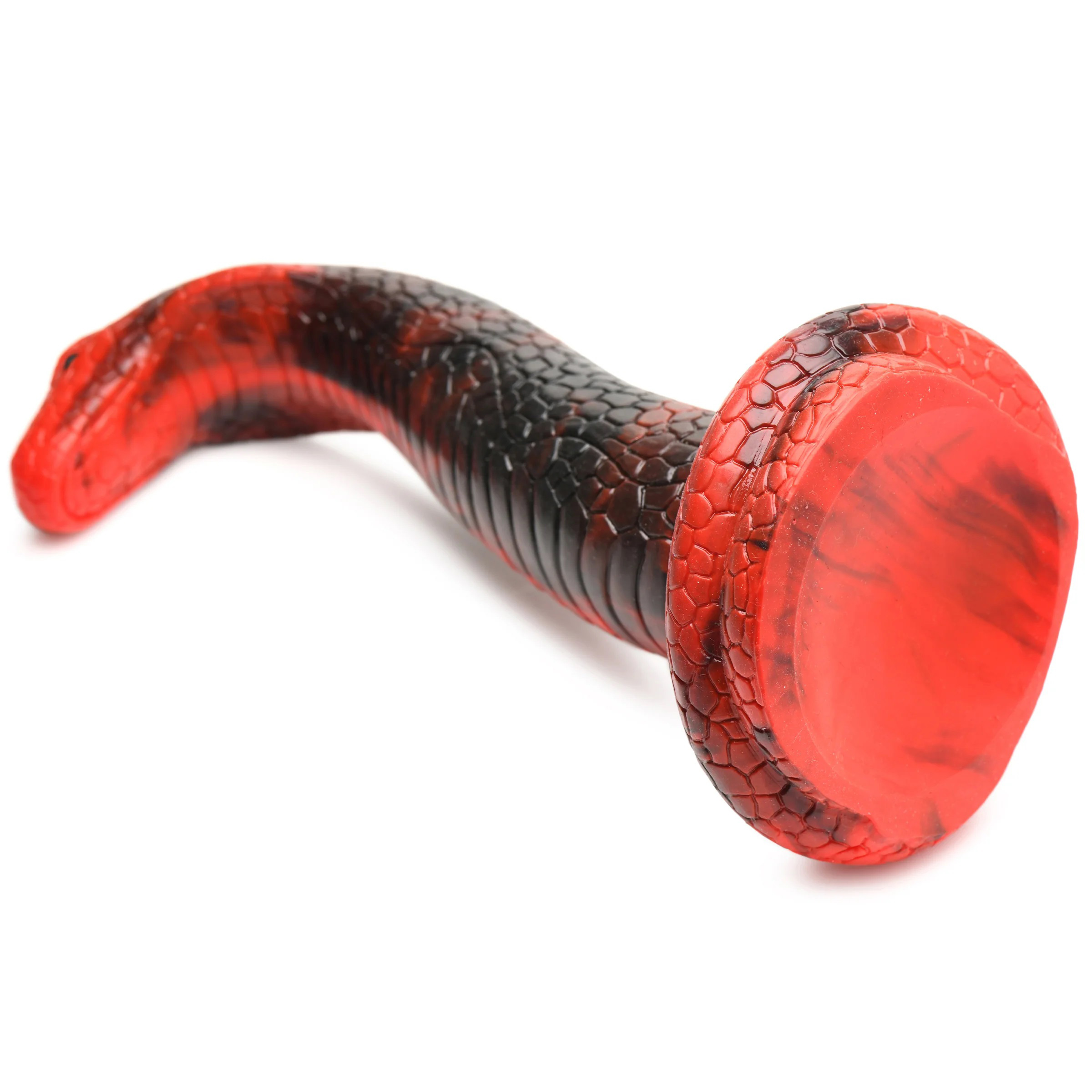 king cobra king cobra silicone dildo red 