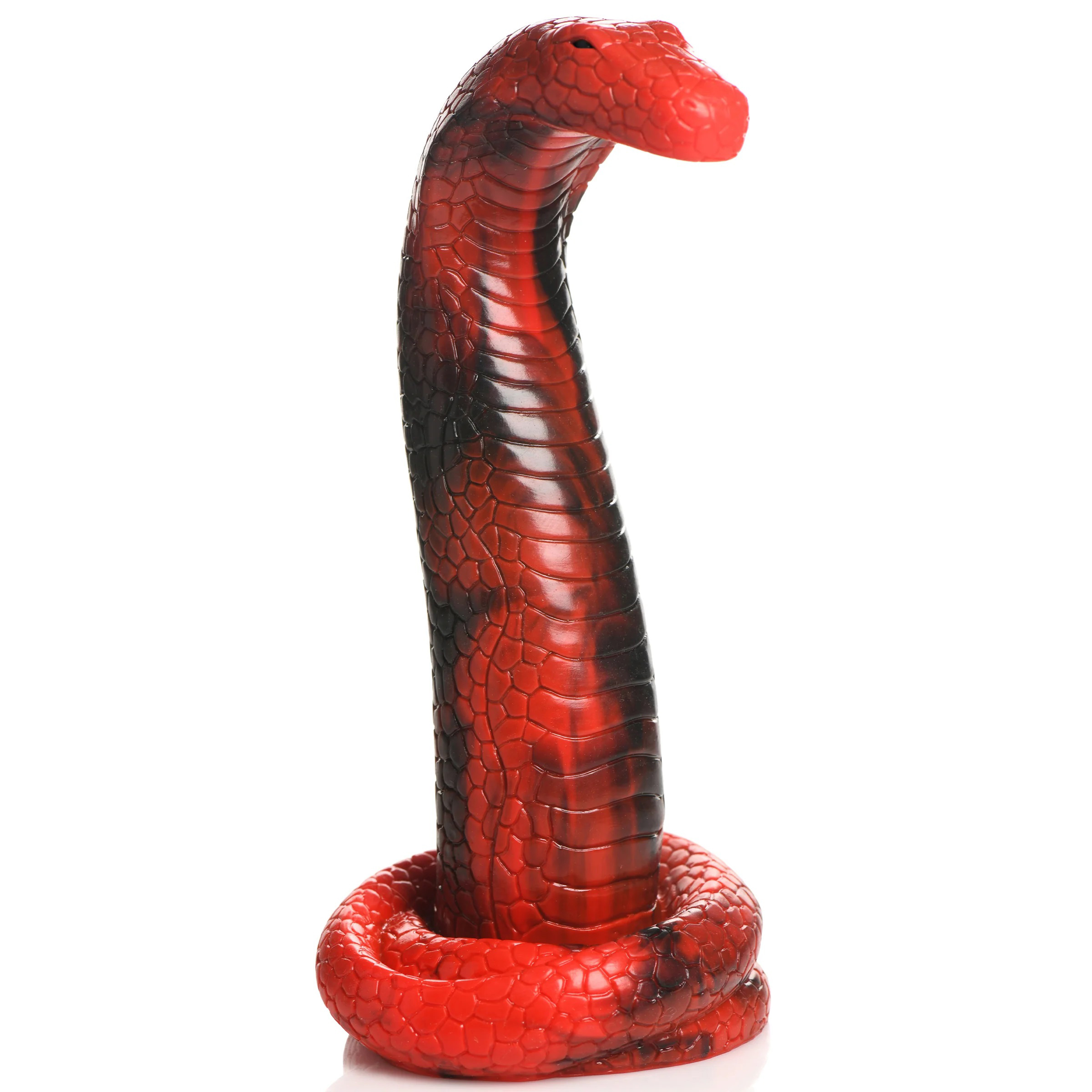 king cobra king cobra silicone dildo red 