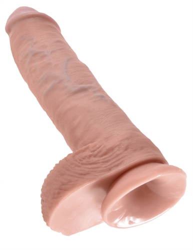 king cock  inch cock with balls flesh 