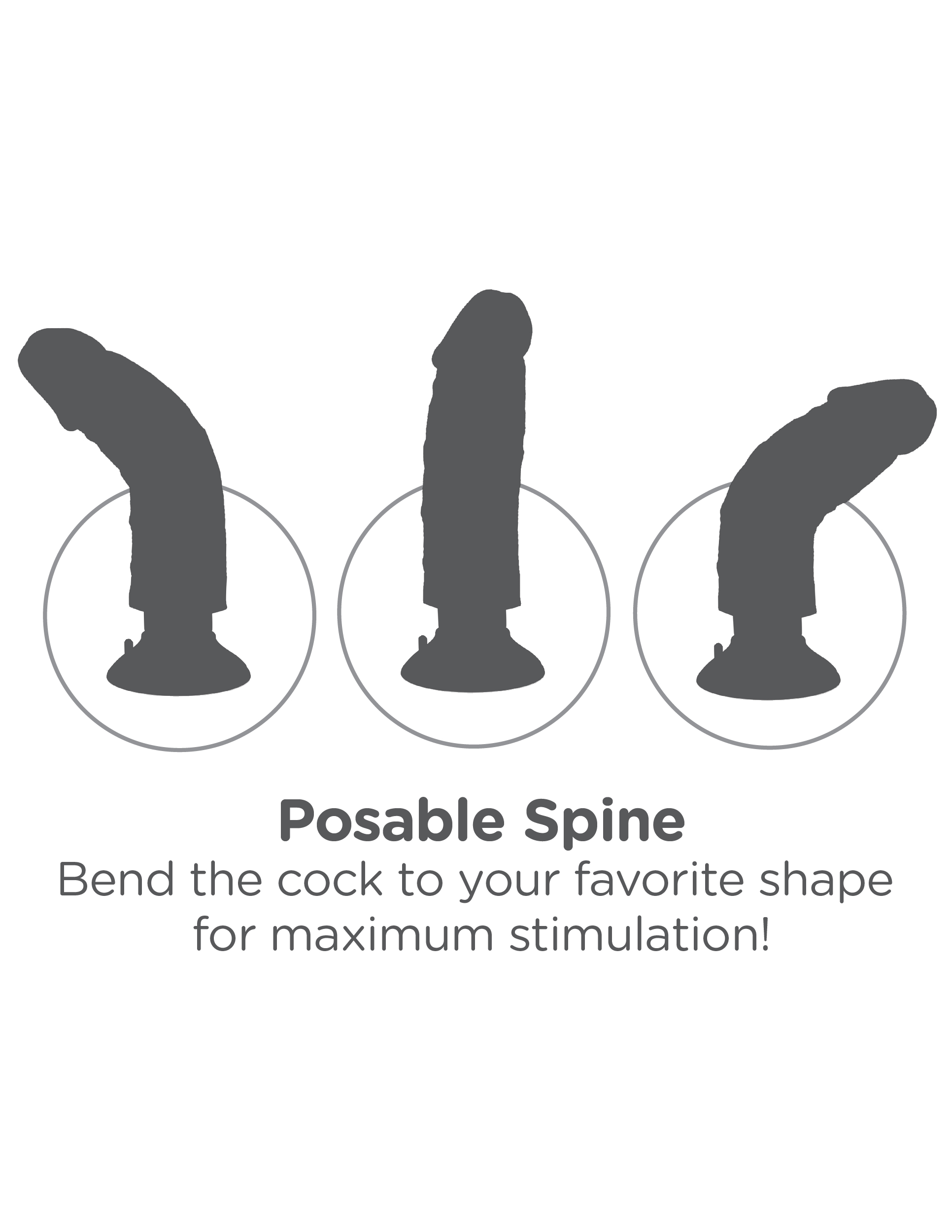 king cock  inch vibrating cock with balls brown 