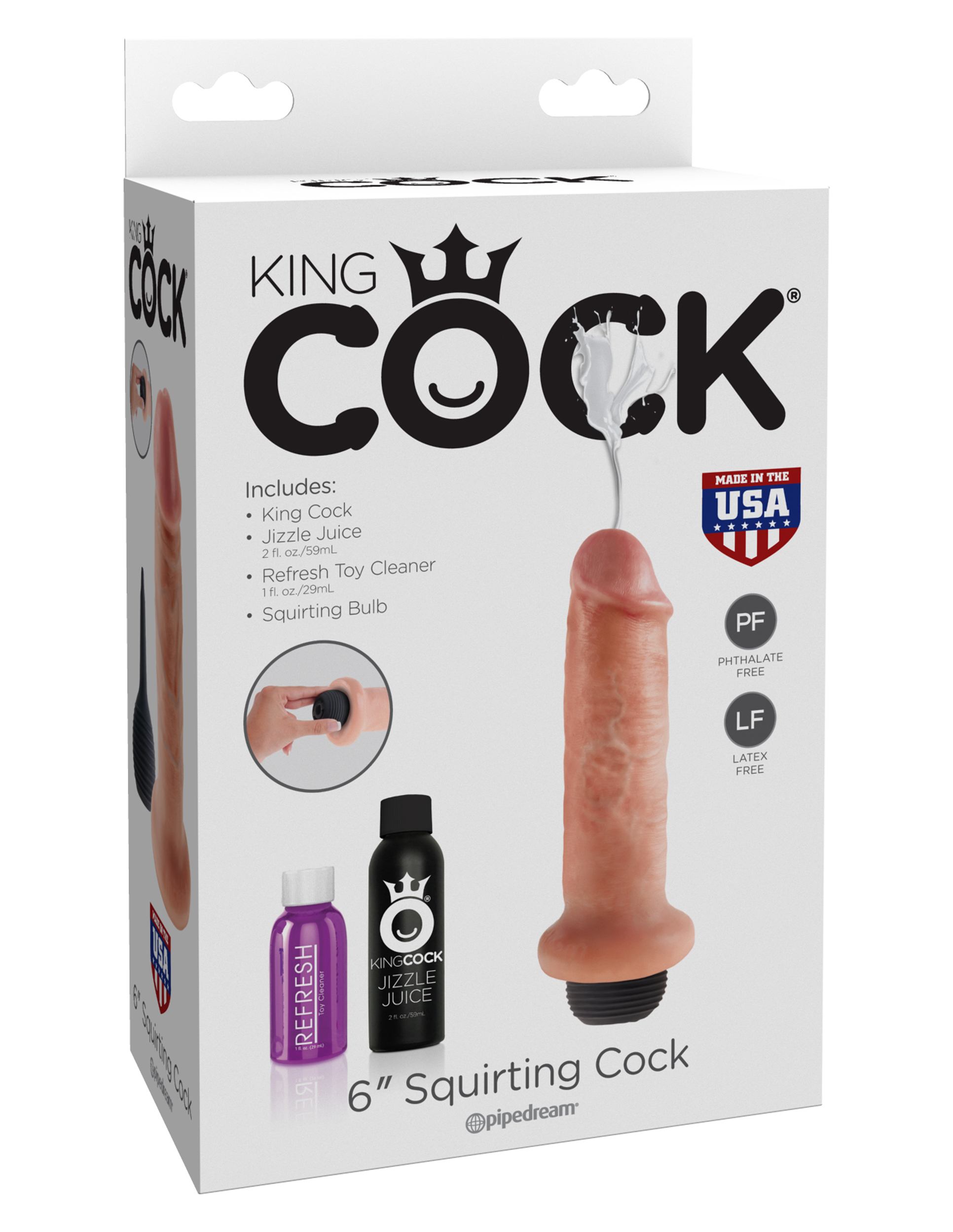 king cock  inch squirting cock flesh 