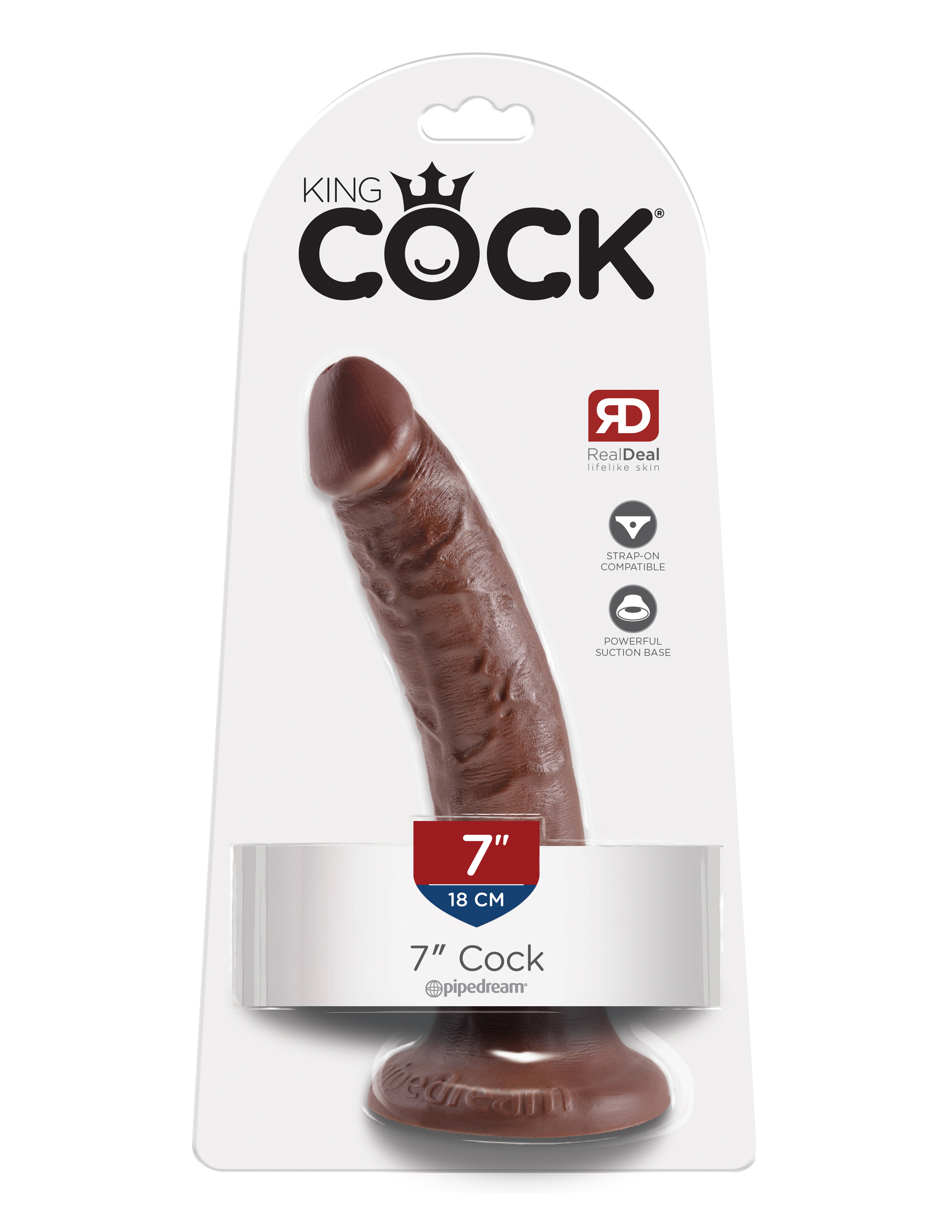 king cock  inch brown 