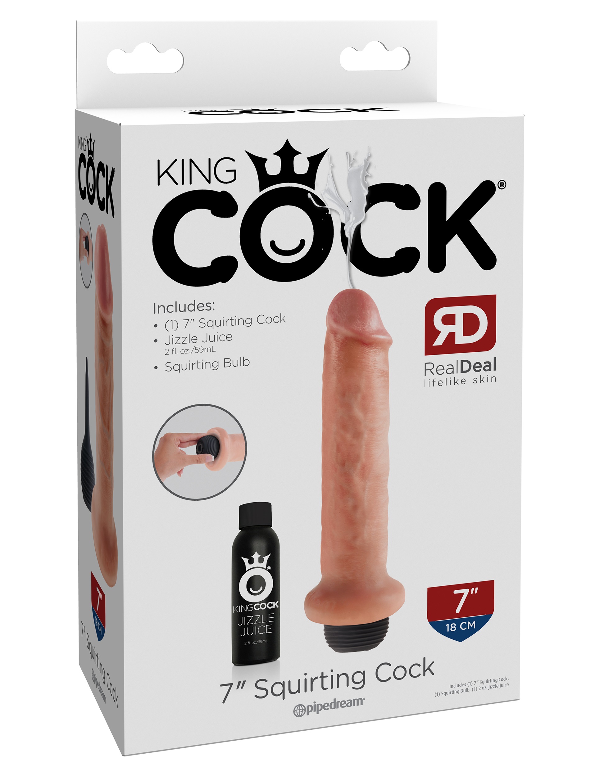 king cock  inch squirting cock flesh 