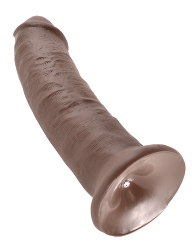 king cock  inch cock brown 