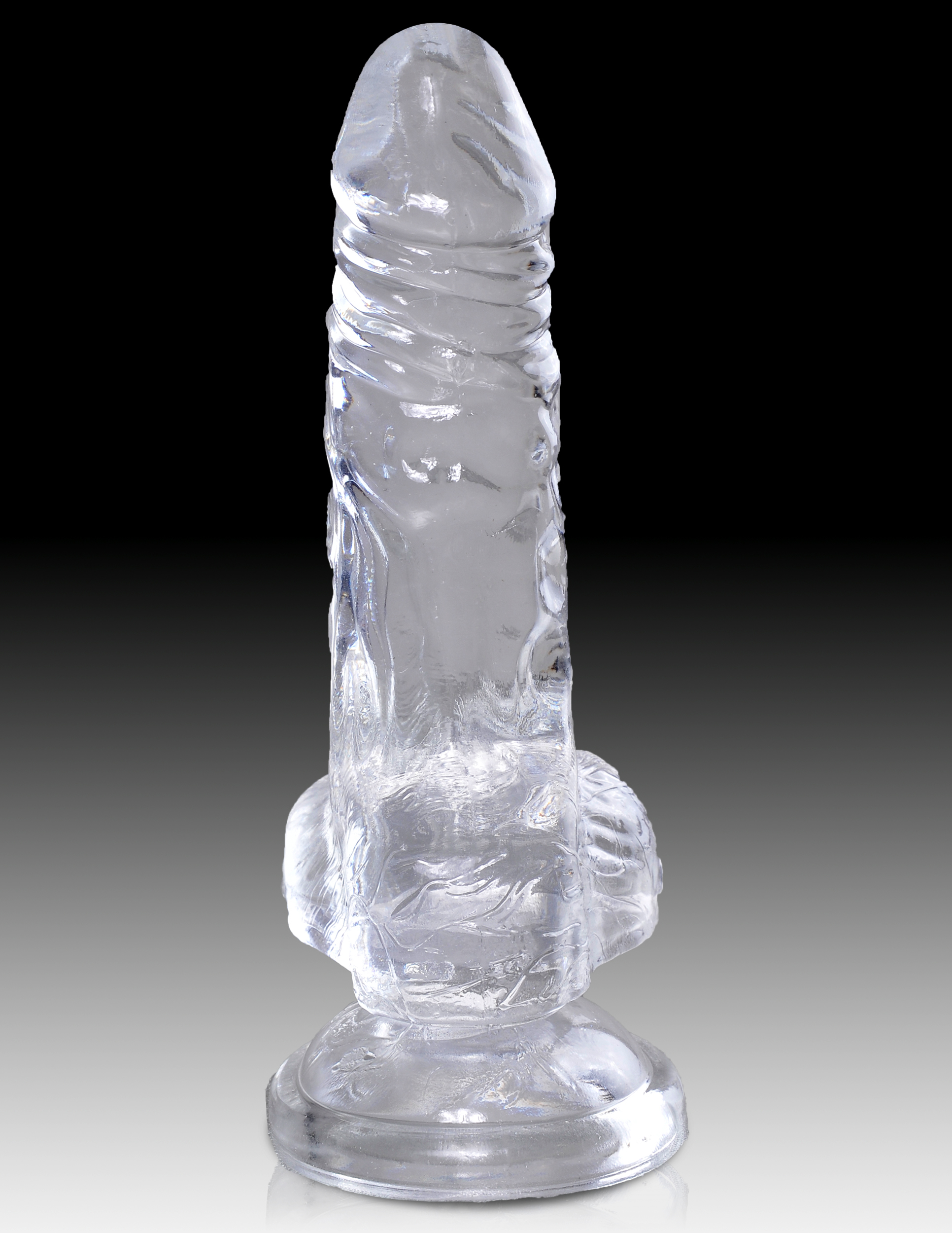 king cock clear  inch cock with balls 