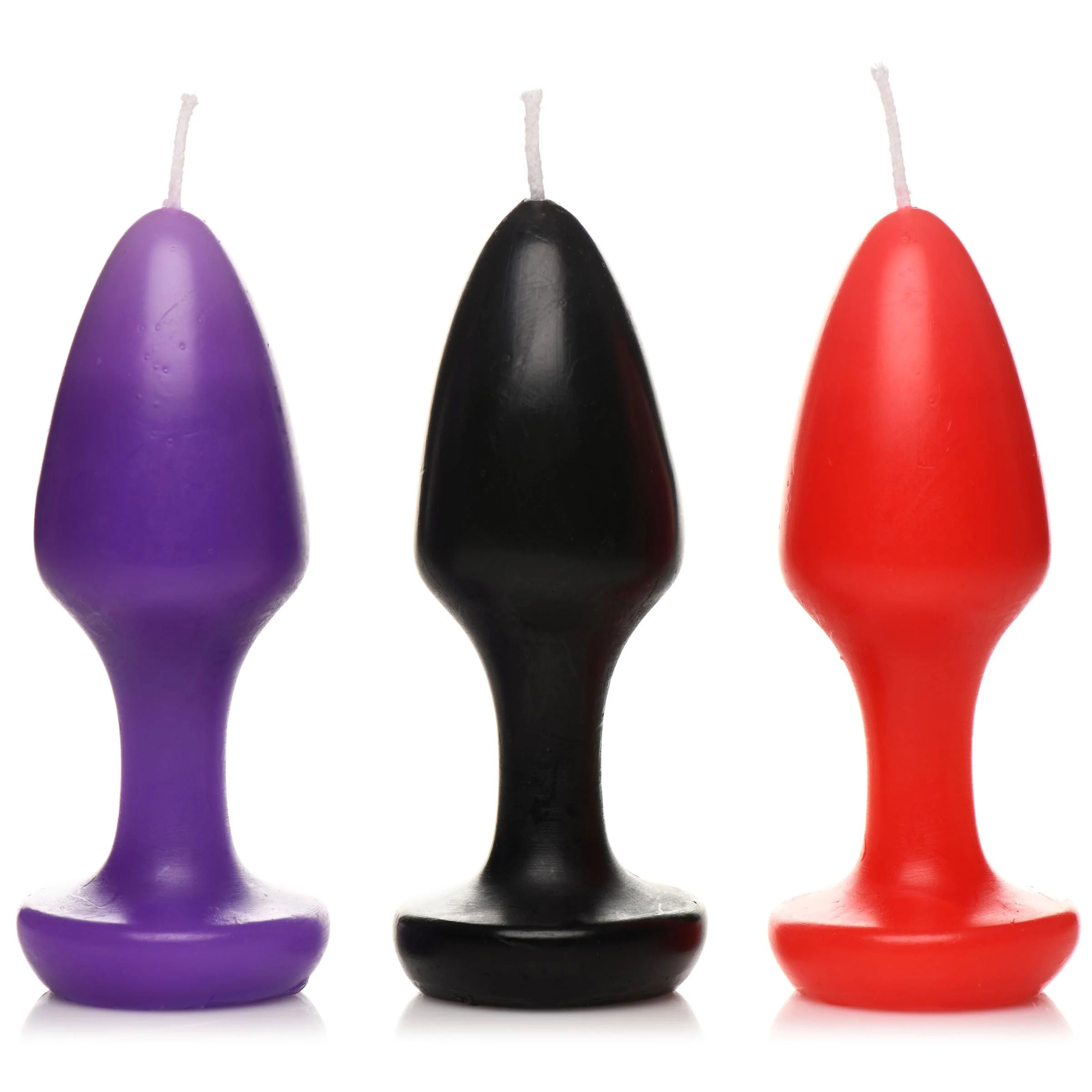 kink inferno drip candles black, purple, red 