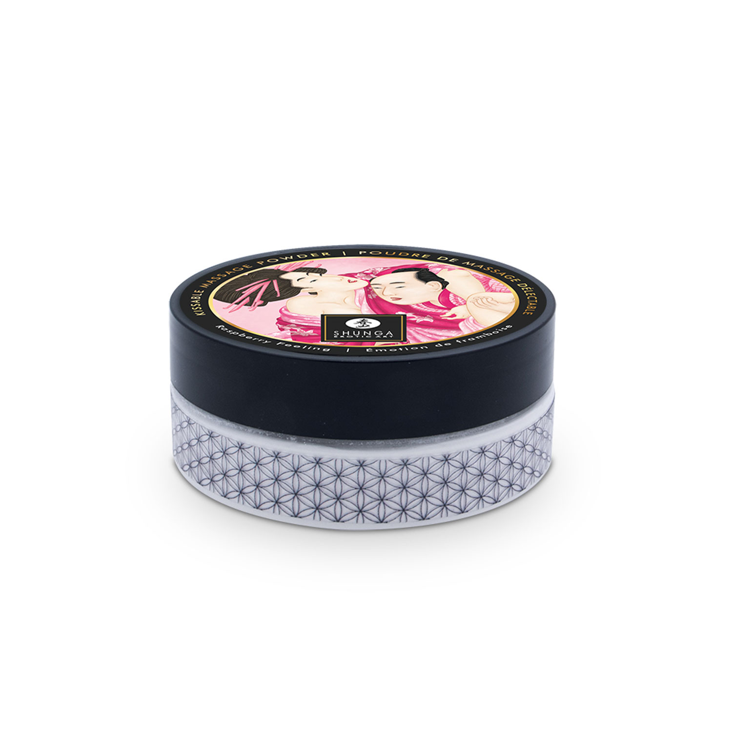 kissable body powder raspberry filling  oz 