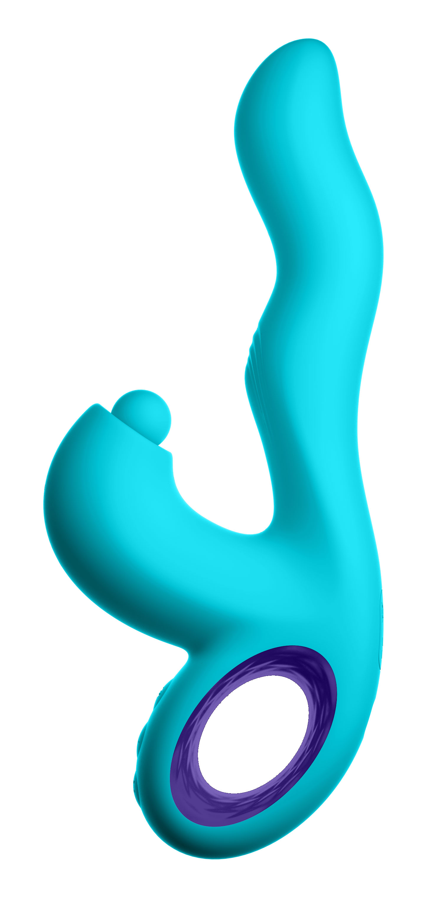 klio triple action thumping rabbit vibrator  turquoise 