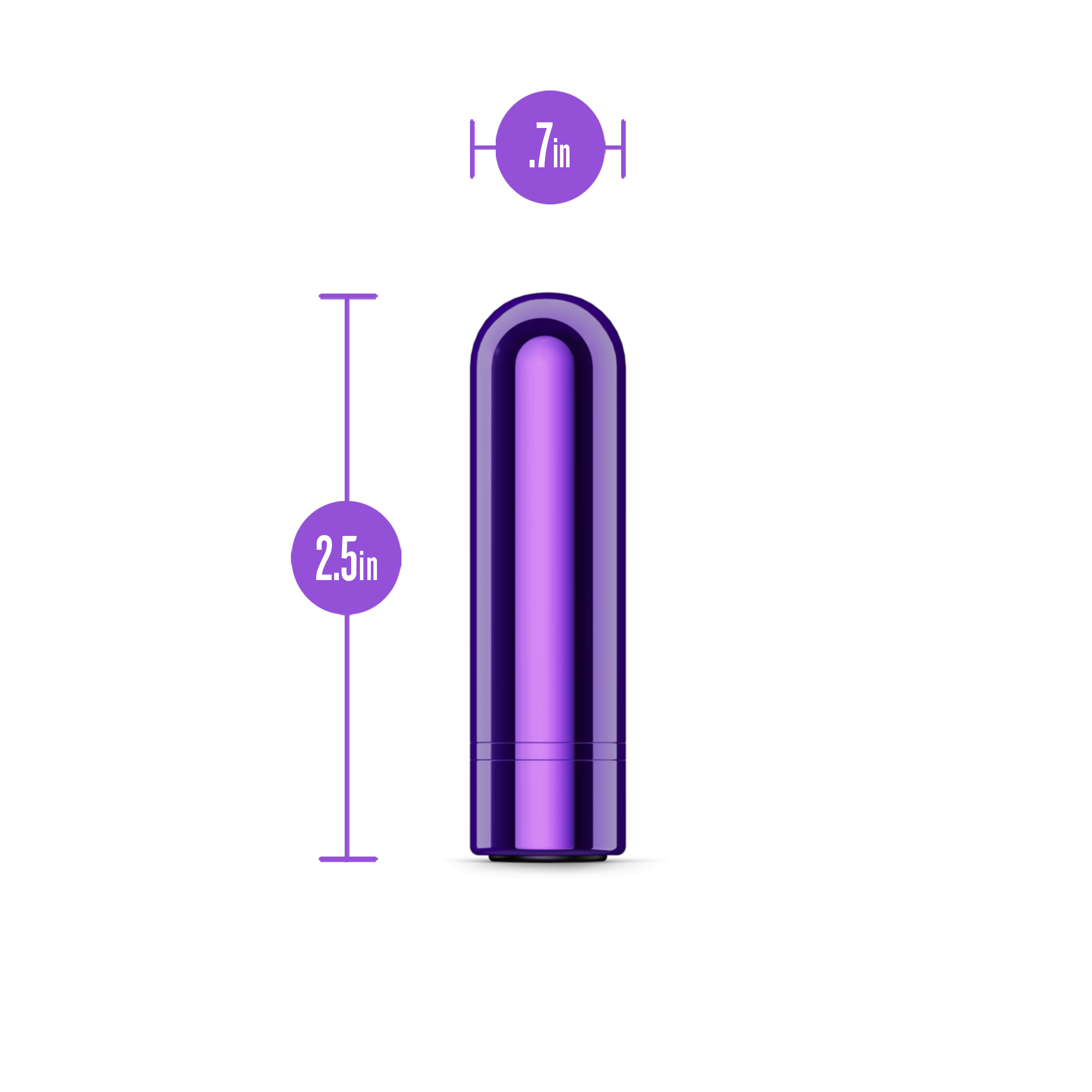 kool vibes rechargeable mini bullet grape 