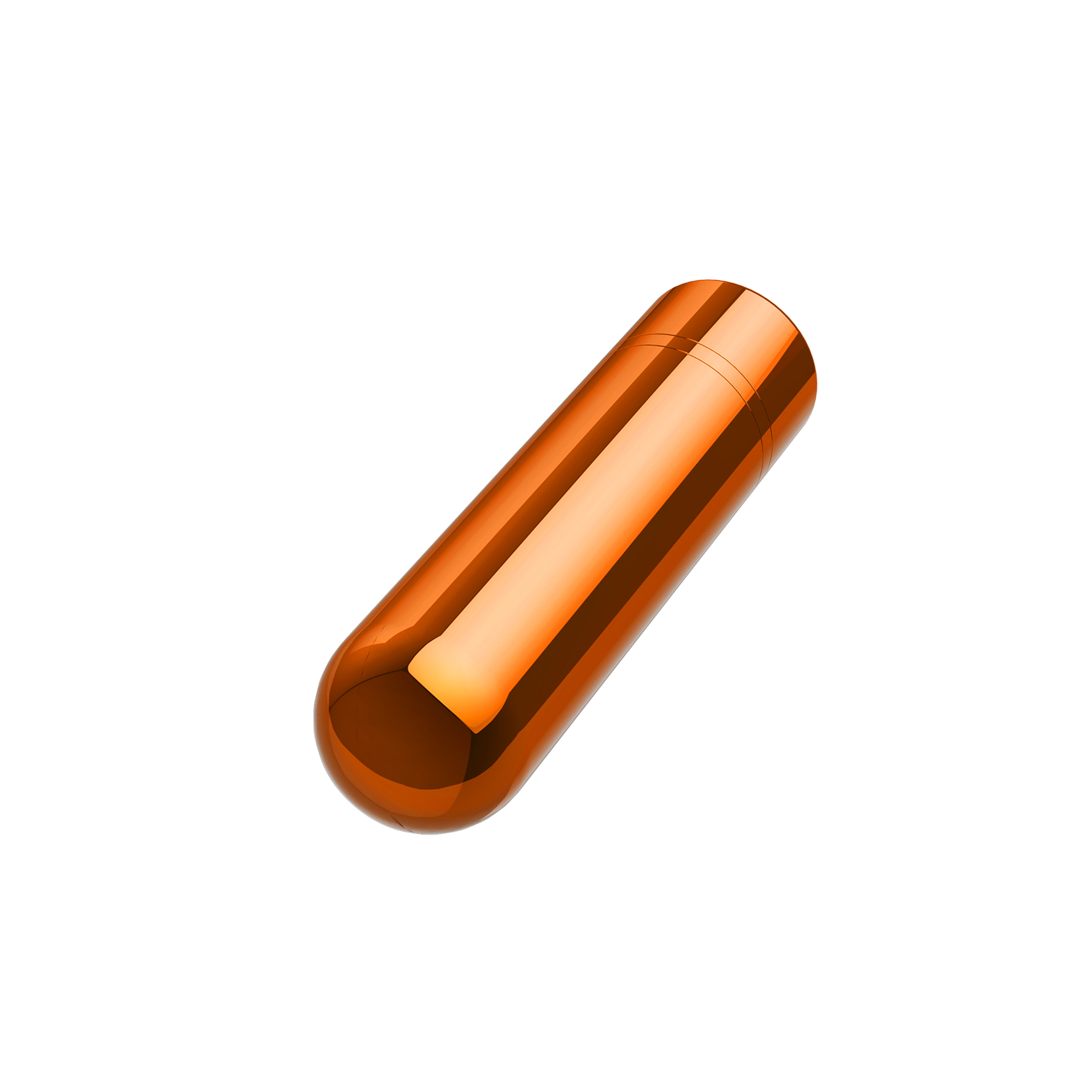 kool vibes rechargeable mini bullet tangerine 