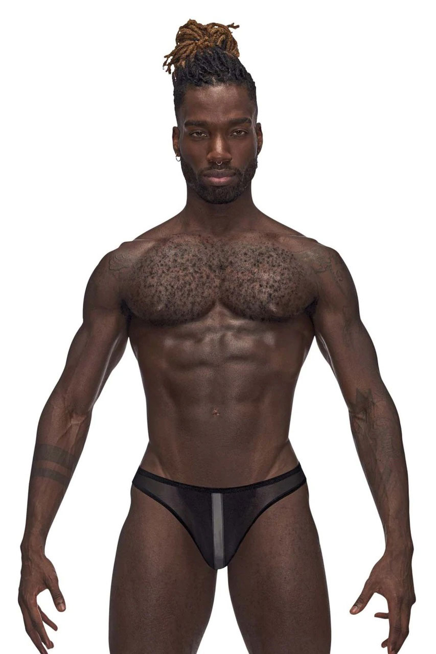 landing strip bikini brief xl black 