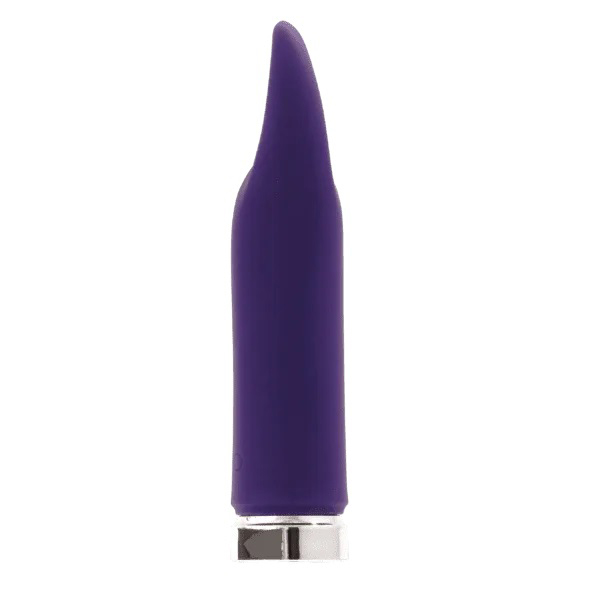 lasso rechargeable clitoral bullet vibrator purple 