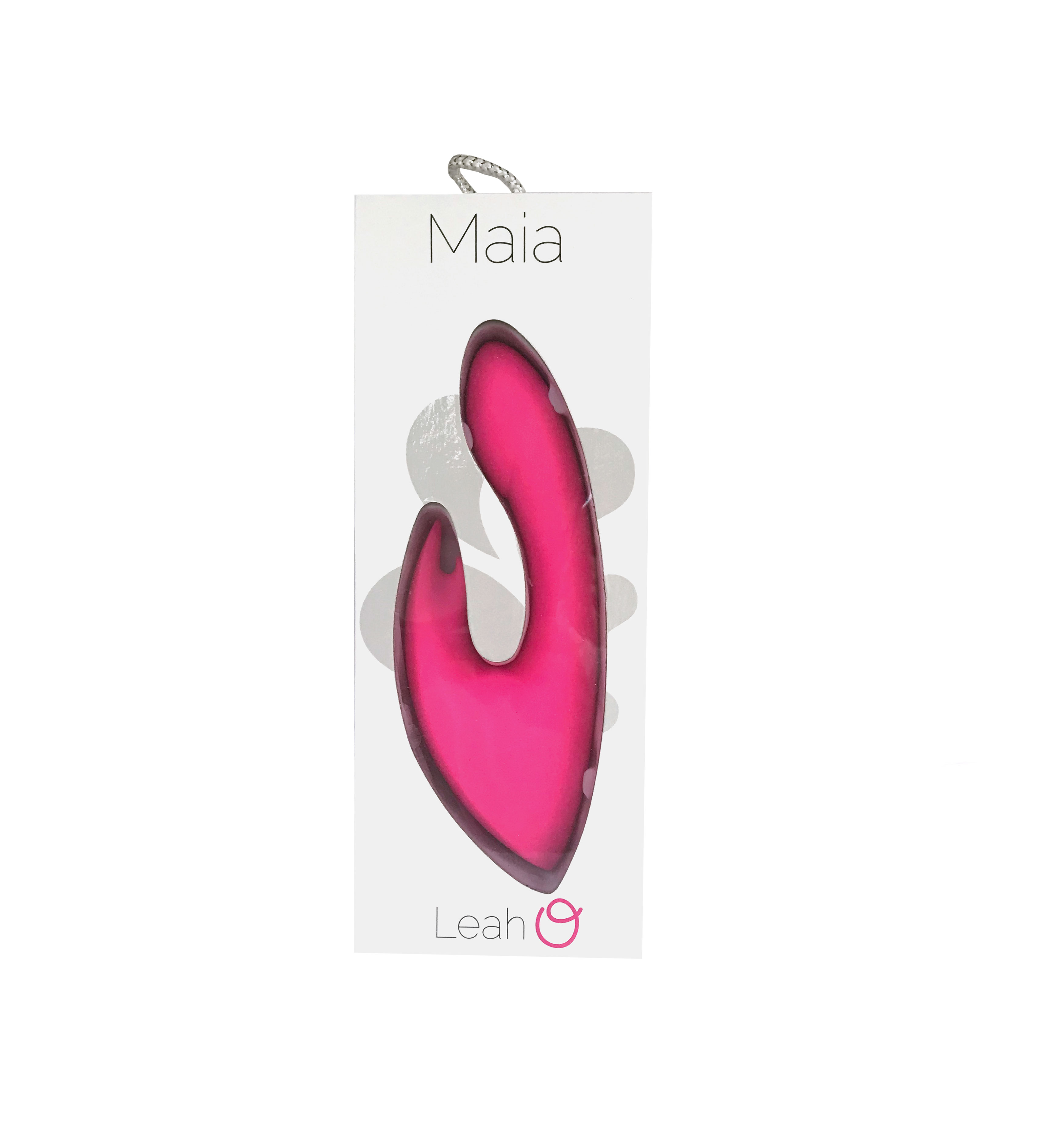 leah usb rechargeable silicone  function rabbit vibrator pink 