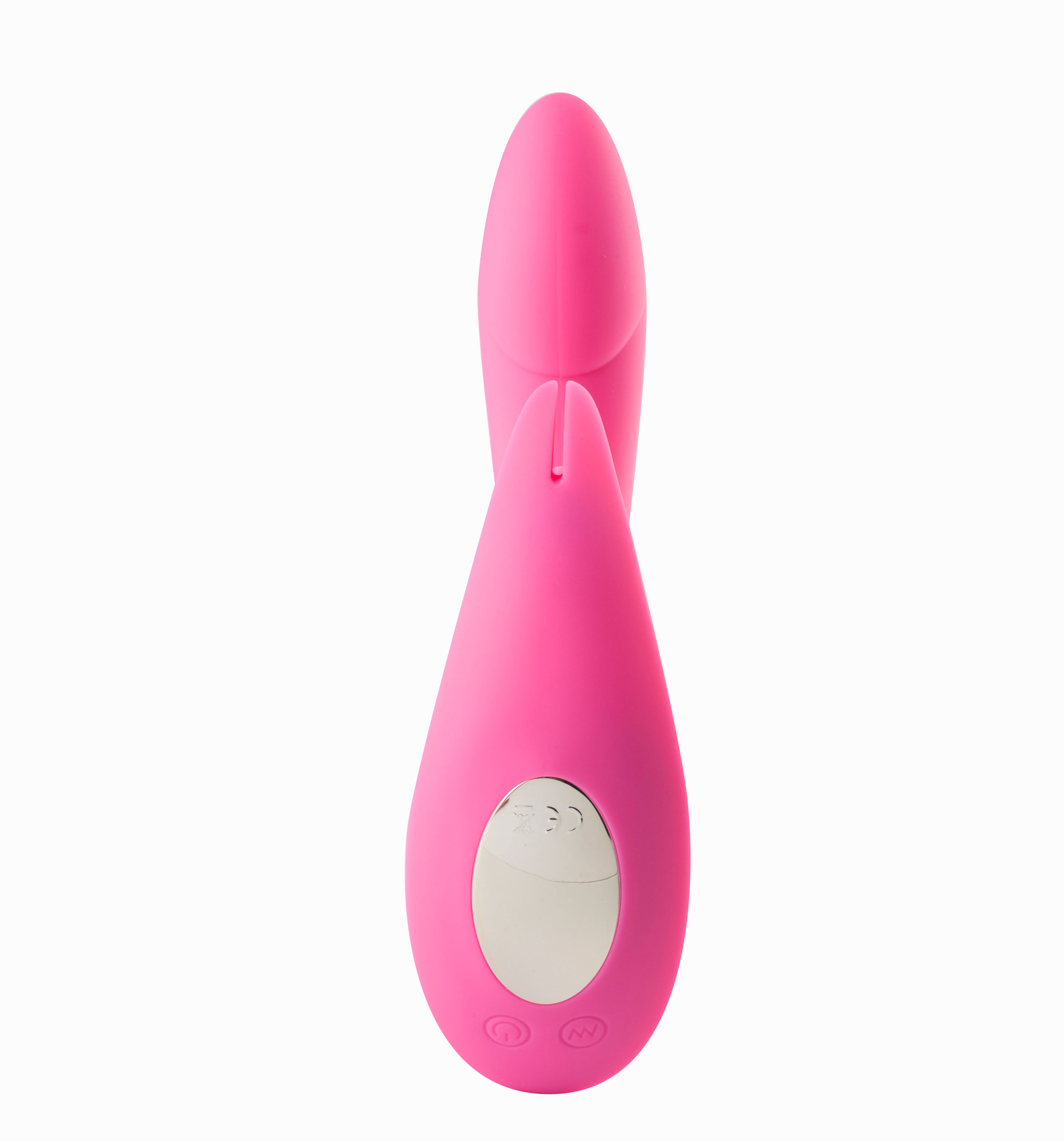 leah usb rechargeable silicone  function rabbit vibrator pink 