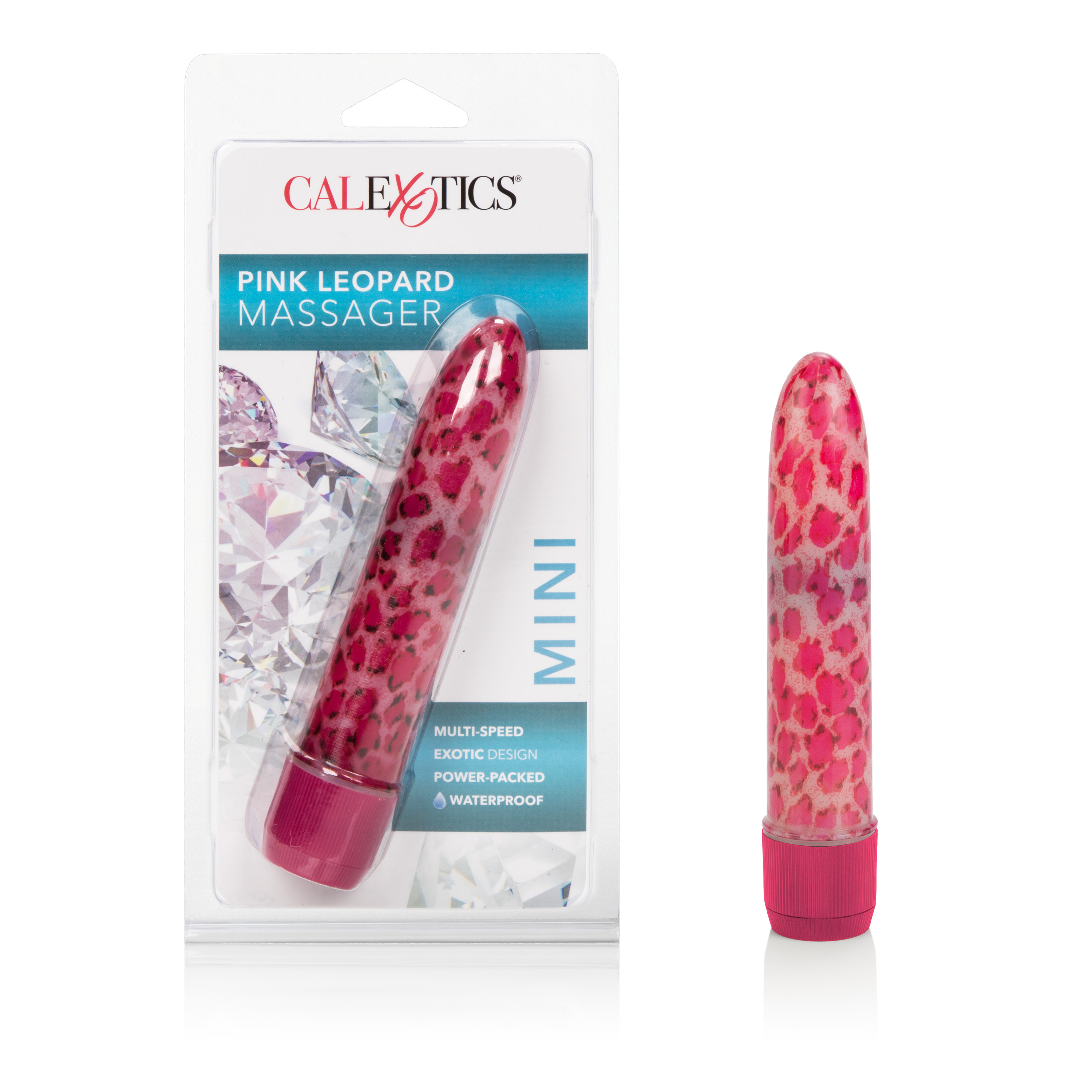 leopard massager mini pink 