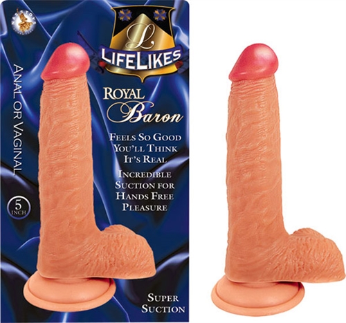 lifelike flesh royal baron  inch 