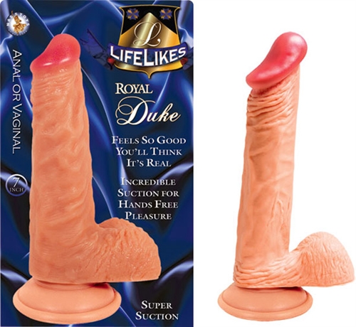 lifelike flesh royal duke  inch 