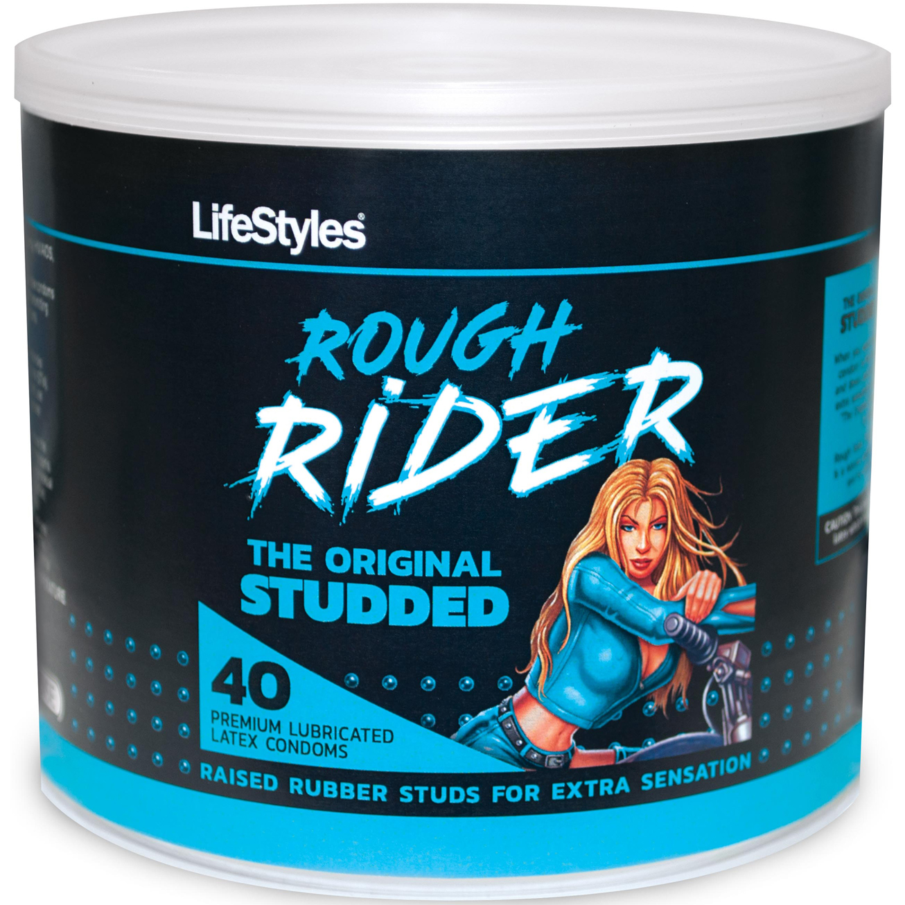 lifestyles rough rider  count jar 