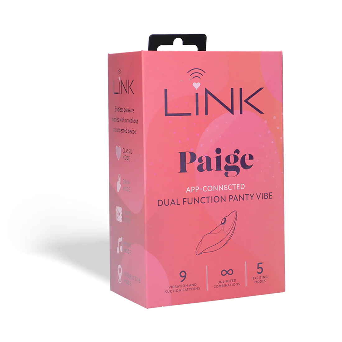 link paige app connected dual function panty  vibe purple 