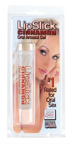 lipslick cinnamon oral arousal gel clear edible warm and tingly 