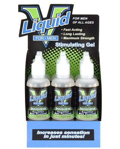 liquid v for men  pack display 