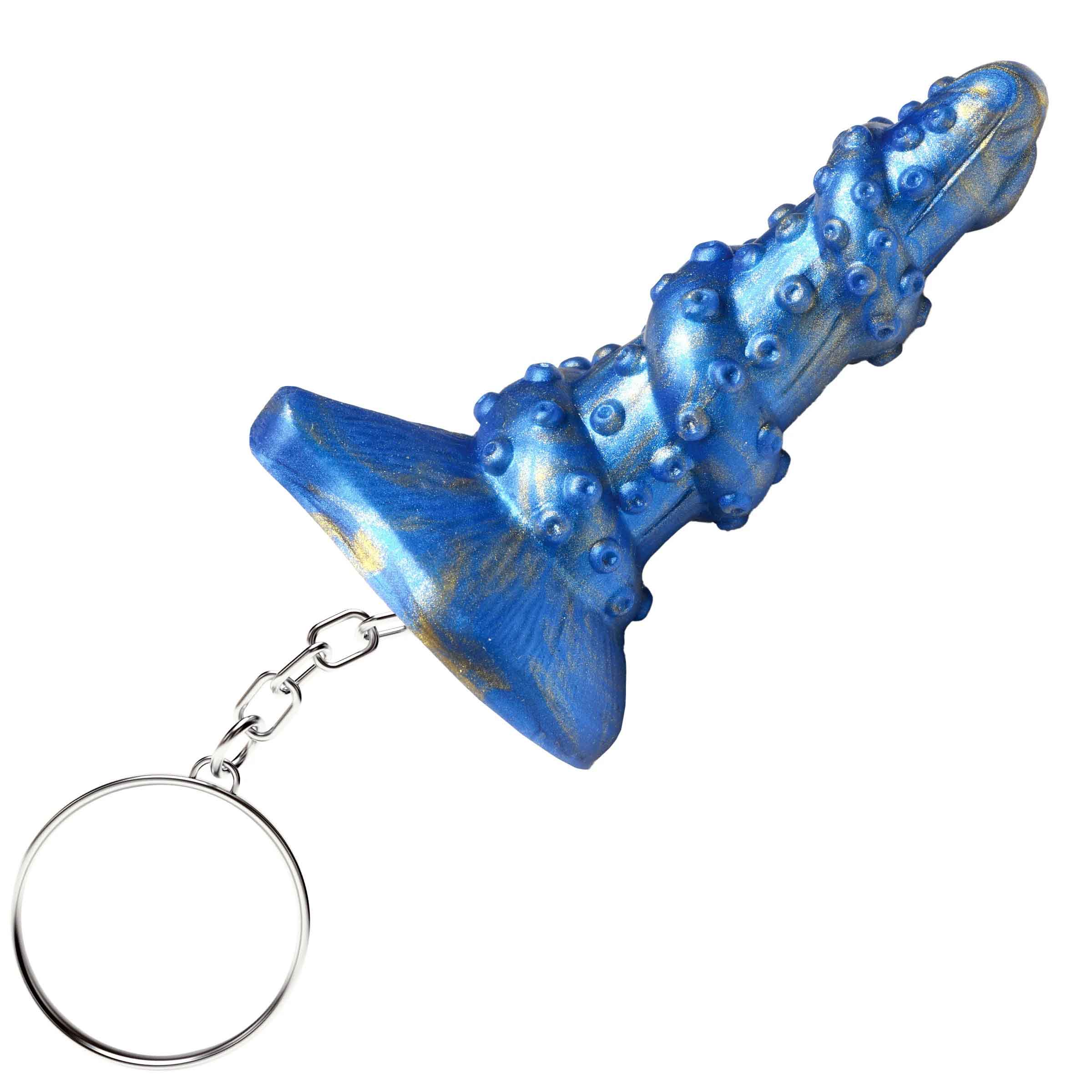 lord kraken keychain blue 