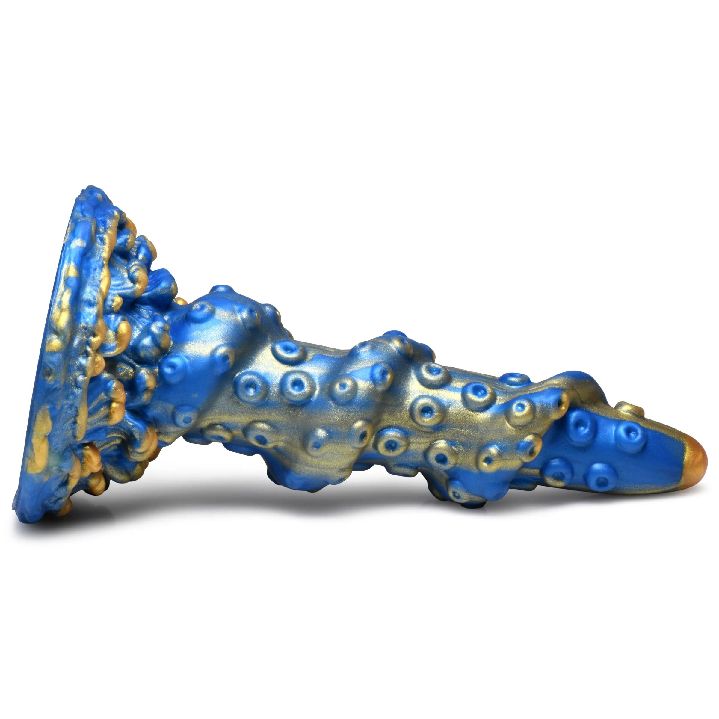 lord kraken tentacled silicone dildo blue 