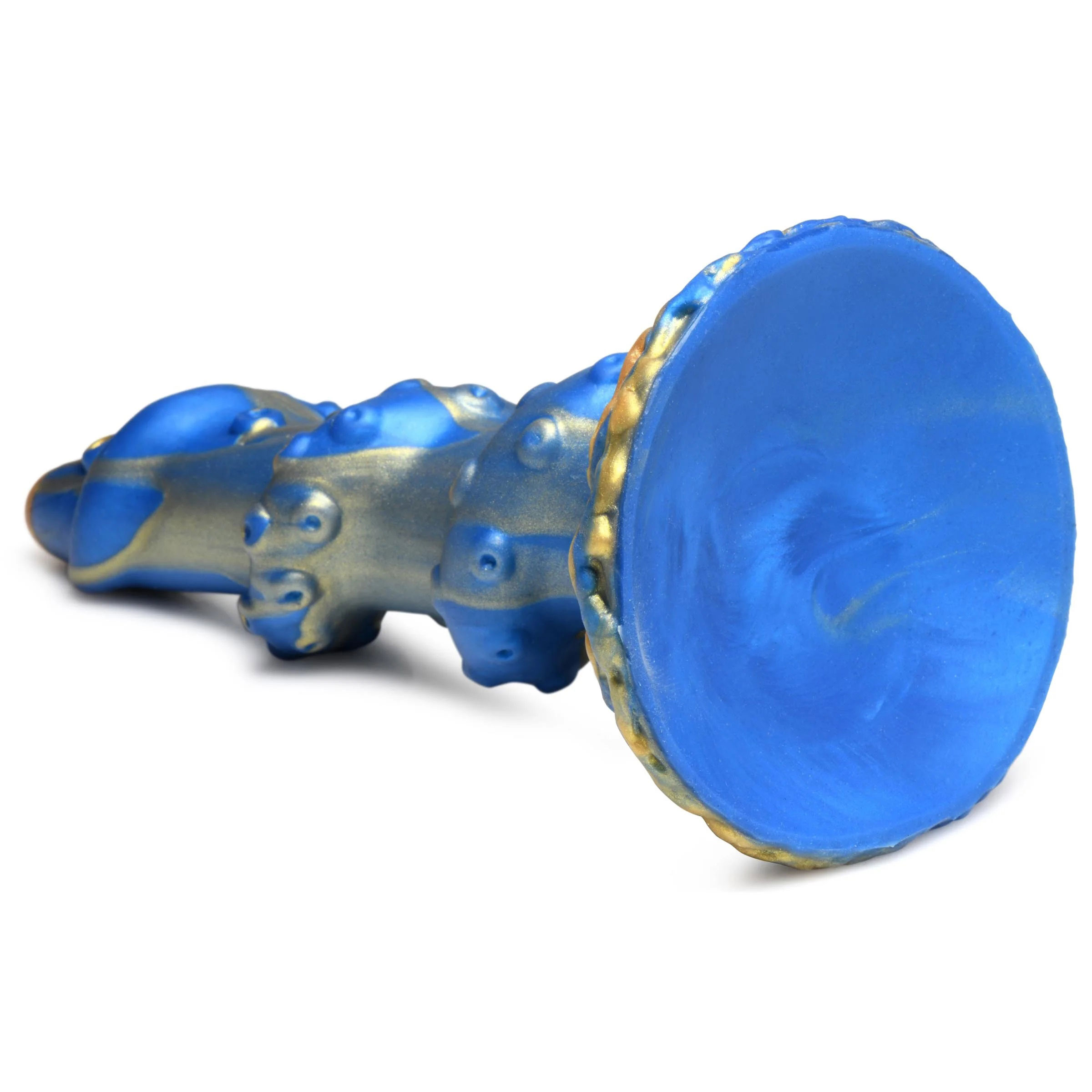 lord kraken tentacled silicone dildo blue 