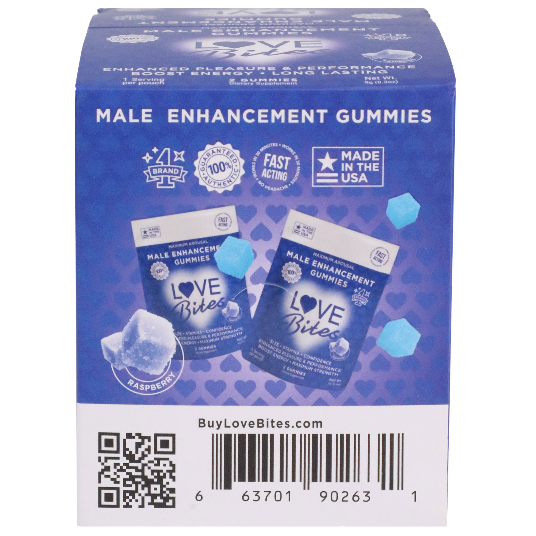 love bites male enhancement gummies  pack 