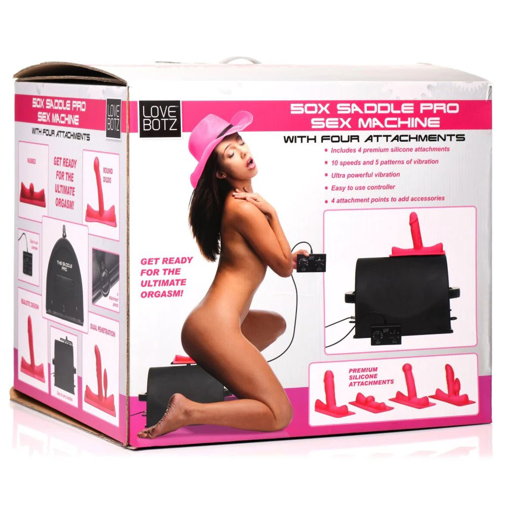 love botz x saddle pro sex machine with   attachments 