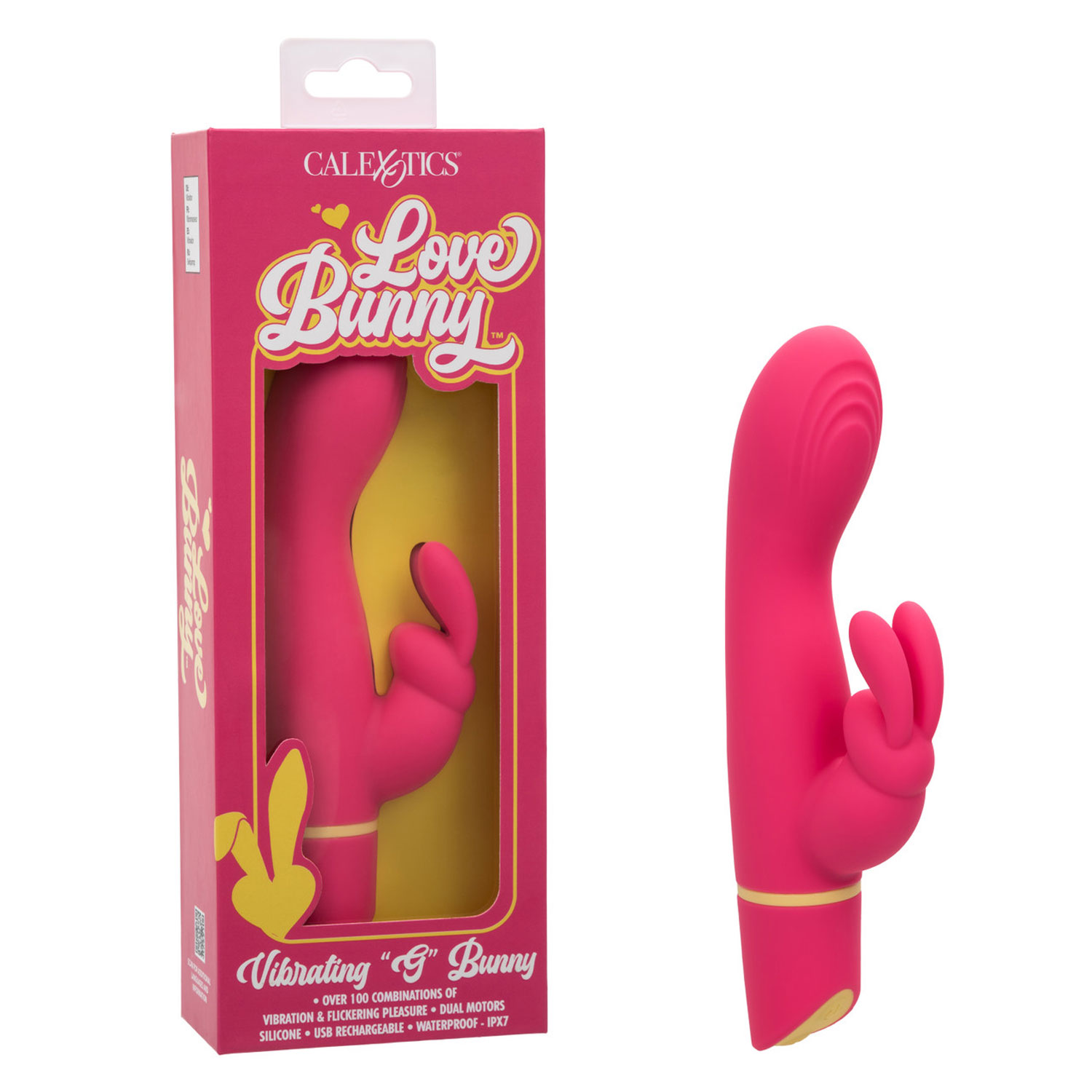 love bunny vibrating g bunny pink 